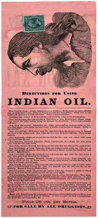 Donald McKay Patent Medicine Flyer -- Depicting Native American Heroes in Advertising