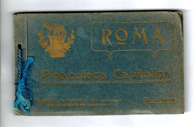 Roma. Pinacoteca capitolina [cover title]