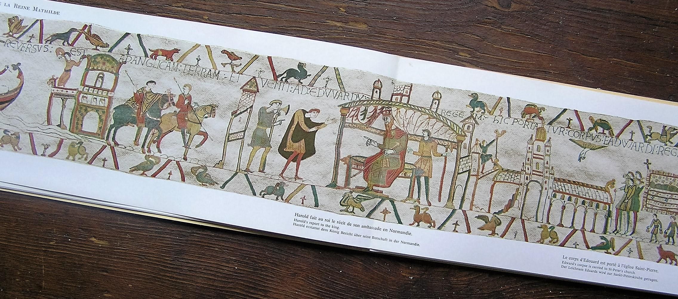 Bayeux Taisserie de la Reine Mathilde à Bayeux - Cartorum