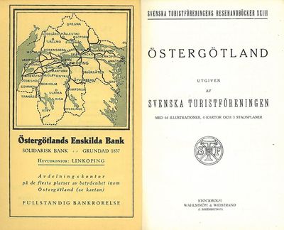 Svenska Turistföreningens resehandböcker XXIII.…