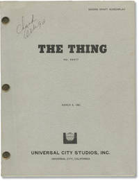 cover of The Thing (Original screenplay for the 1982 film)
