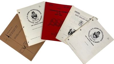Cold War Era Archive of U.S. Army Intelligence Manuals on Soviet Army , 1970s-80s