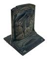 Art Deco Bookends: Dante Alighieri and Beatrice Portinari