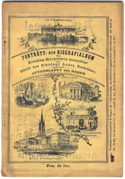 Porträtt- och biografialbum öfver Svenska…