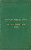 Peoples' Receipt Book and Church Directory 1879. Compiled by the Ladies of the First M. E. Church