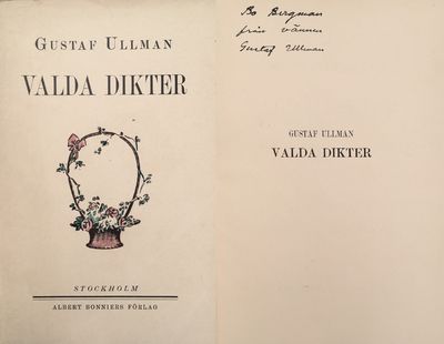 Valda dikter. [Utg. av] Albert Bonniers förlag.