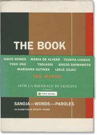 The book: Sanoja = words = paroles: an exhibition of artists' poems (First Edition, Review Copy)