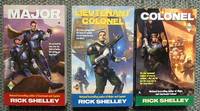 DIRIGENT MERCENARY CORPS SERIES - FINAL 3 VOLUMES.  1. MAJOR.  2. LIEUTENANT COLONEL.  3....