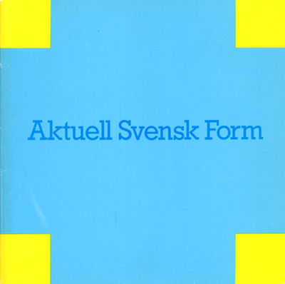 Aktuell svensk form.