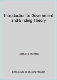 Introduction to Government and Binding Theory