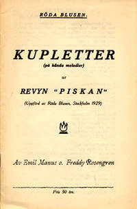 Kupletter (på kända melodier) ur revyn 