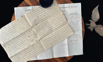 War of 1812 Privateer’s Commission Issued for a Great Ship Captained by Salem Merchant, Future Navy Secretary and Original Privateer Benjamin Crowninshield, Signed by President James Madison and Secretary of State James Monroe
