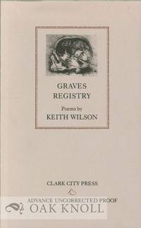 GRAVES REGISTRY [POEMS]