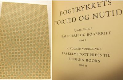 Bogtrykkets Fortid og Nutid. Ejnar Philip:…