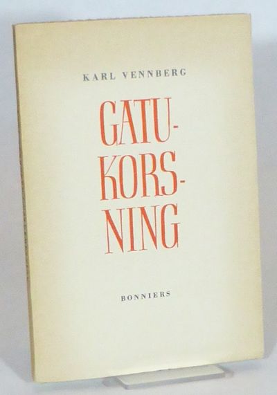 Gatukorsning. Dikter.