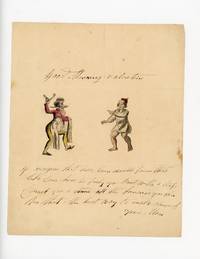 Manuscript valentine - Advise to the virgins on getting a man