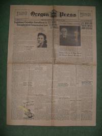 Oregon LABOR Press, PORTLAND, OREGON, FRIDAY, JANUARY 20, 1939 (Legislature Considers Amendment to Unemployment Compensation Law / THE MORELAND THEATRE EMPLOYS UNION OPERATORS) de Oregon LABOR Press - 1939