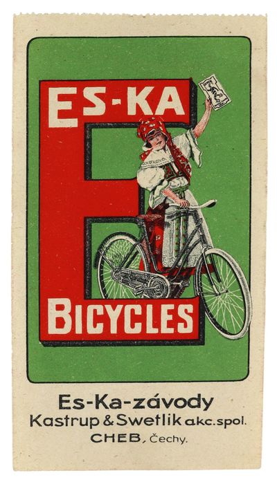 Es-Ka Bicycles Poster Stamp