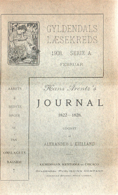 Hans Arentz’s Journal 1822-1828. Gyldendals…