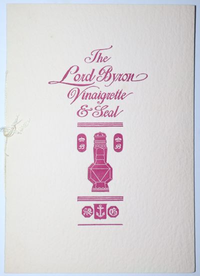 Lord Byron Vinaigrette and Seal