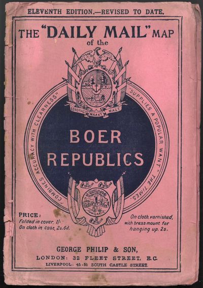 The “Daily Mail” map of the Boer Republics.…
