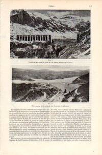 LAMINA V41673: Presa de Val Gleno despues de su rotura