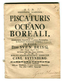 Dissertatio academica de piscaturis in Oceano…