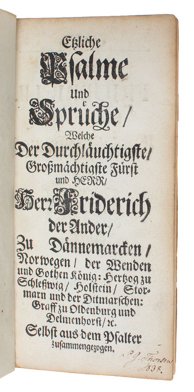 Etzliche Psalme und Sprüche, welche der…