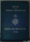 image of Private. Norfolk Constabulary. Orders and Regulations 1910