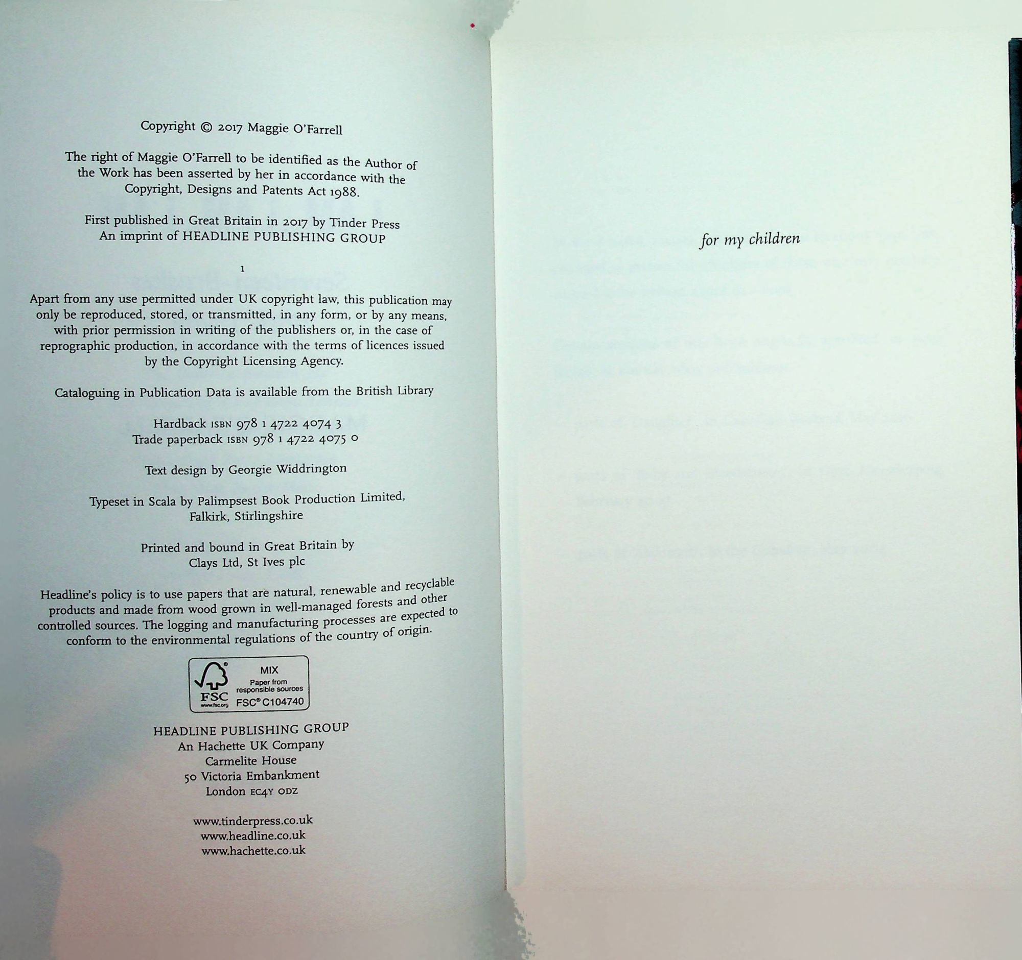 I Am, I Am, I Am, Seventeen Brushes with Death (Signed) by Maggie O