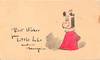 Original Cartoon Art. Little LuLu Original sketch signed