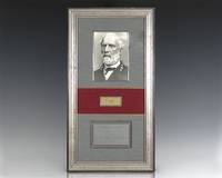 Robert E. Lee Autograph. by Robert E Lee - Signed First Edition - from Raptis Rare Books (SKU: 109567)