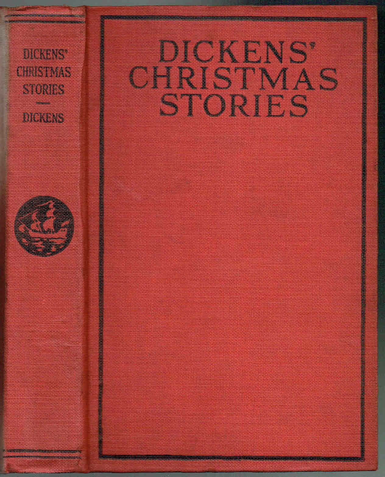 CHRISTMAS STORIES by Charles DIckens Hardcover 2nd. 1930 from