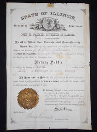 image of Commission of Stephen J. Towson as Notary Public of Cook County, Illinois