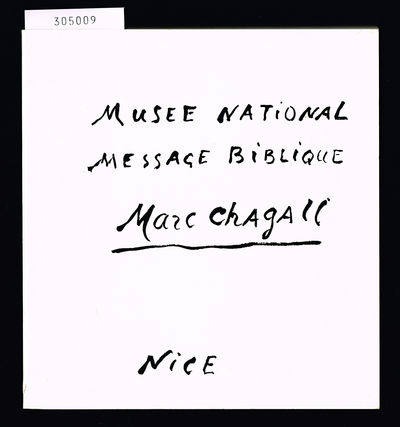 Musee National - Message Biblique - Marc Chagall…