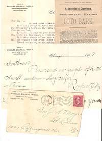 cover of SACCHARATED EXTRACT COTO BARK:; Small collection of sales literature