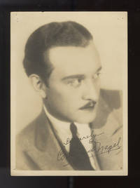 Vintage photograph with facsimile signature