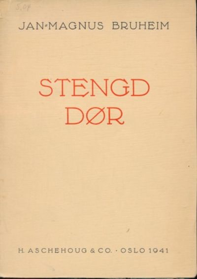 Stengd dør