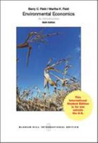 cover of Environmental Economics: An Introduction