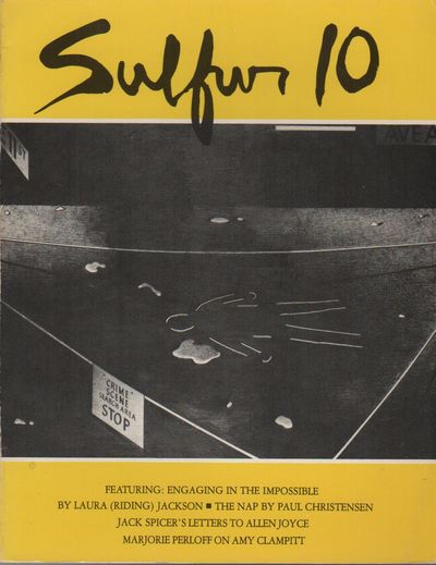 SULFUR 10: A Literary Tri-Quarterly of The Whole Art