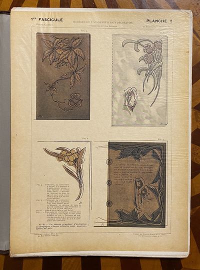 [ART NOUVEAU LEATHER DESIGNS 1908]....; (photo 10)