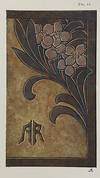 [ART NOUVEAU LEATHER DESIGNS 1908]....; (photo 2)