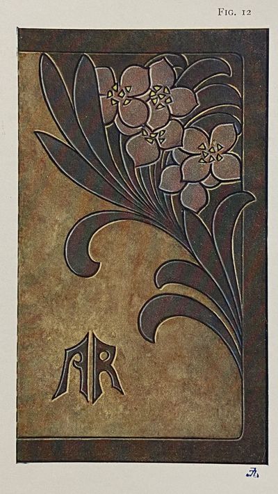 [ART NOUVEAU LEATHER DESIGNS 1908]....; (photo 2)
