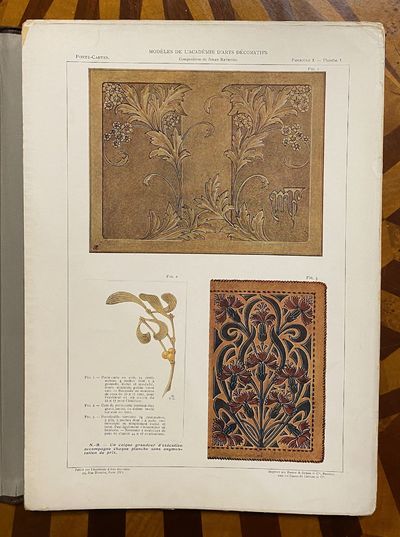 [ART NOUVEAU LEATHER DESIGNS 1908]....; (photo 9)