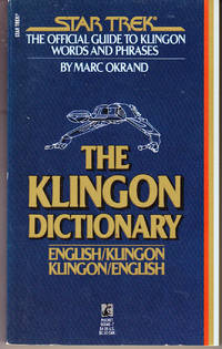 The Klingon Dictionary by Okrand, Marc - 1985