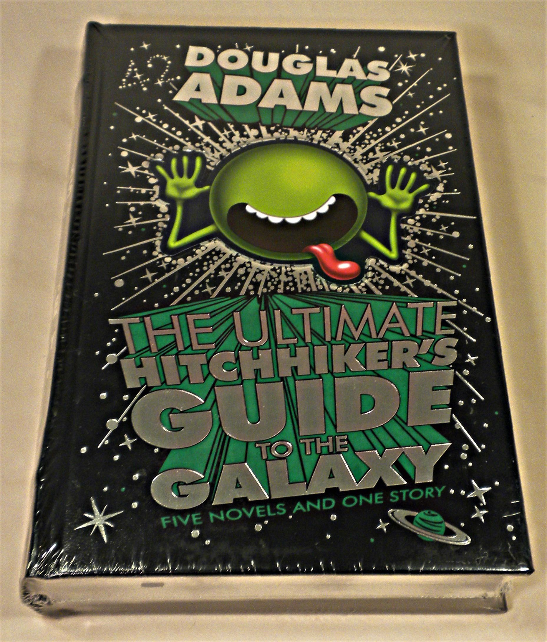 Hitchhikers guide to the galaxy book cover