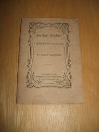 Your Soul - is it Safe? A Question for Everyone by Henry Welsford Circa  1860