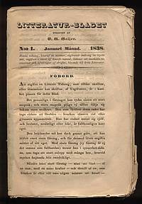 Litteratur-bladet. 1838:1-12. (Årg. 1, mer utkom.)