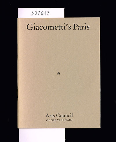 Giacometti's Paris. Lithographs from Alberto…