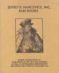 Catalogue 22/n.d.: Arts and Sciences, Antiquarian Bibliography Incl. Early Sales Catalogues, ...